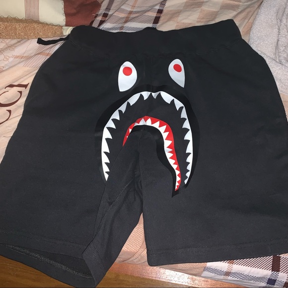 Bape shorts black